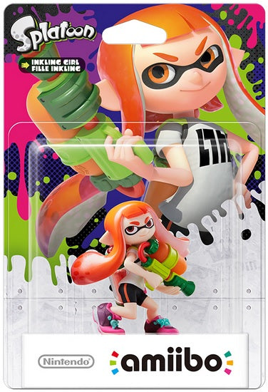 Nintendo - Figura Amiibo Splatoon Girl Nintendo - Figura Amiibo Splatoon Girl